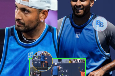 Nick Kyrgios sparked backlash after swearing at a ball boy after his match loss to Karen Khachanov at the Miami Open.
