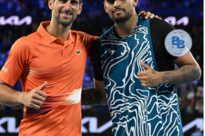 FNick Kyrgios offers coaching tips to Andy Murray to help Novak Djokovic.