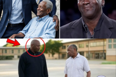 Michael Jordan Discovers His High School Janitor Still Working at 80, His Next Move Stuns Everyone.
