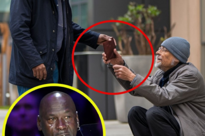 Homeless Man Returns Michael Jordan’s Lost Wallet, Next Day MJ Changes His Life Forever.