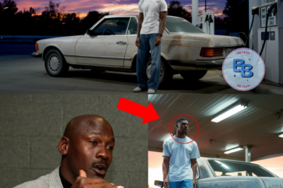 Teen Mocked Michael Jordan’s Old Car at Gas Station – His Response Was Unforgettable.