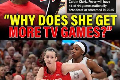 A’Ja Wilson FURIOUS As Caitlin Clark Gets MOST National TV Games with Indiana Fever!
