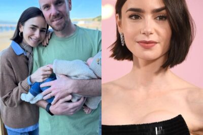 ‘I Truly Couldn’t Be Happier’ – ‘Emily in Paris’ star Lily Collins celebrates her FIRST birthday as a mama, and finally shows the world her little lovely baby!