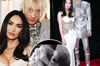 Sh0cking twist! Megan Fox welcomes a baby with ex Machine Gun Kelly just three months after their messy breakup – Is it a boy or a girl?