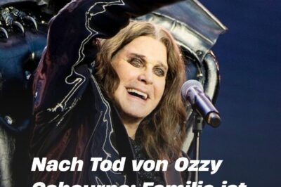 Nach Tod von Ozzy Osbourne: Familie ist “angewidert” von Fake-Theorien