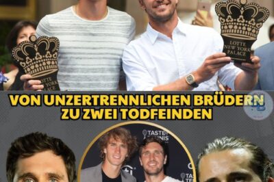 Zverev und Mischa zerbrechen offiziell: ‘Wir sind keine Brüder mehr!’ – Der schockierende Grund hinter Alexander Zverevs Entscheidung