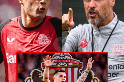 NIEMAND IST SO HART WIE XHAKA: LIEBER UM DEN VERBLEIB IN DER PREMIER LEAGUE KÄMPFEN, ALS EIN JÜNGER VON ‚EIERSCHÄDEL‘ ERIK TEN HAG ZU SEIN—DIE SCHOCKIERENDE ENTSCHEIDUNG, DIE FANS VERSCHLUGEN HAT!